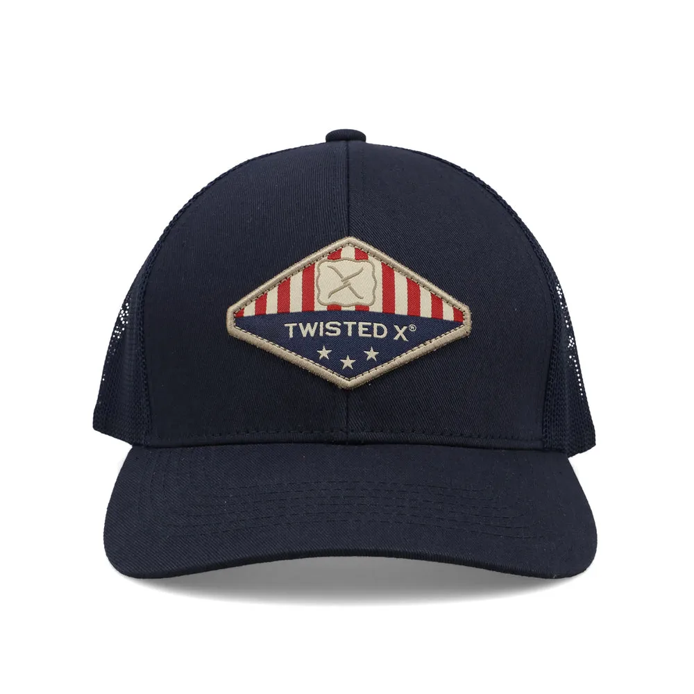 Twisted X Patriotic Patch Cap