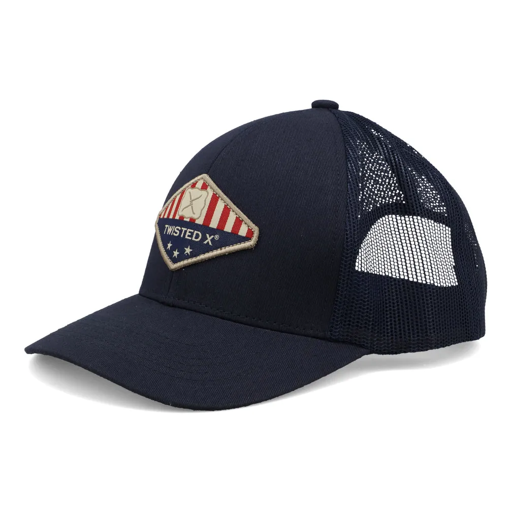 Twisted X Patriotic Patch Cap
