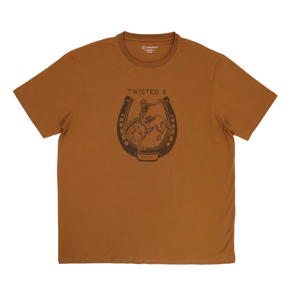 Twisted X Burnt Orange T-Shirt