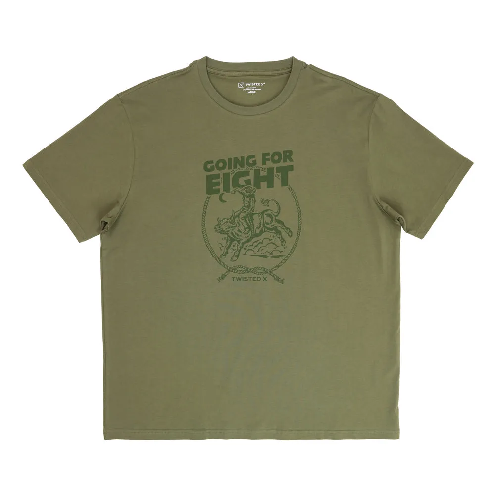 Twisted X Olive Green T-Shirt