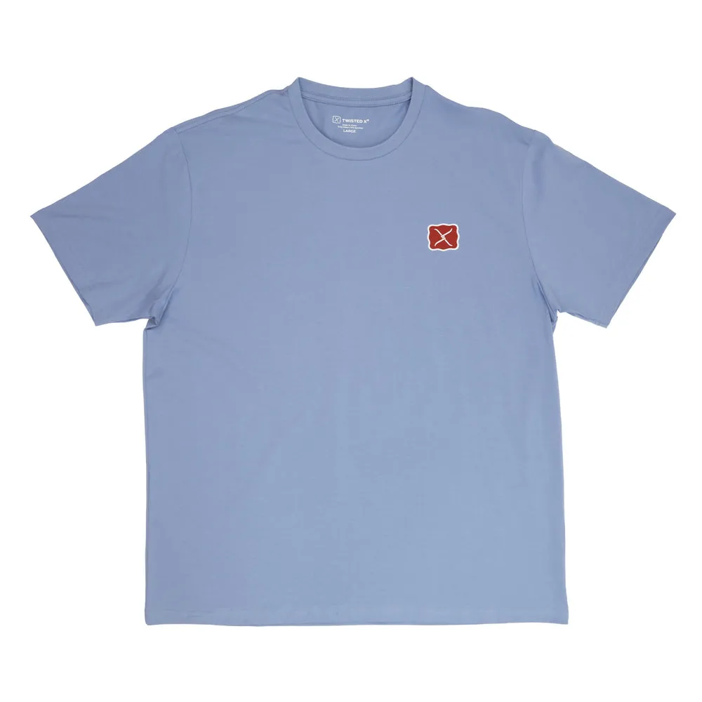 Twisted X Slate Blue T-Shirt