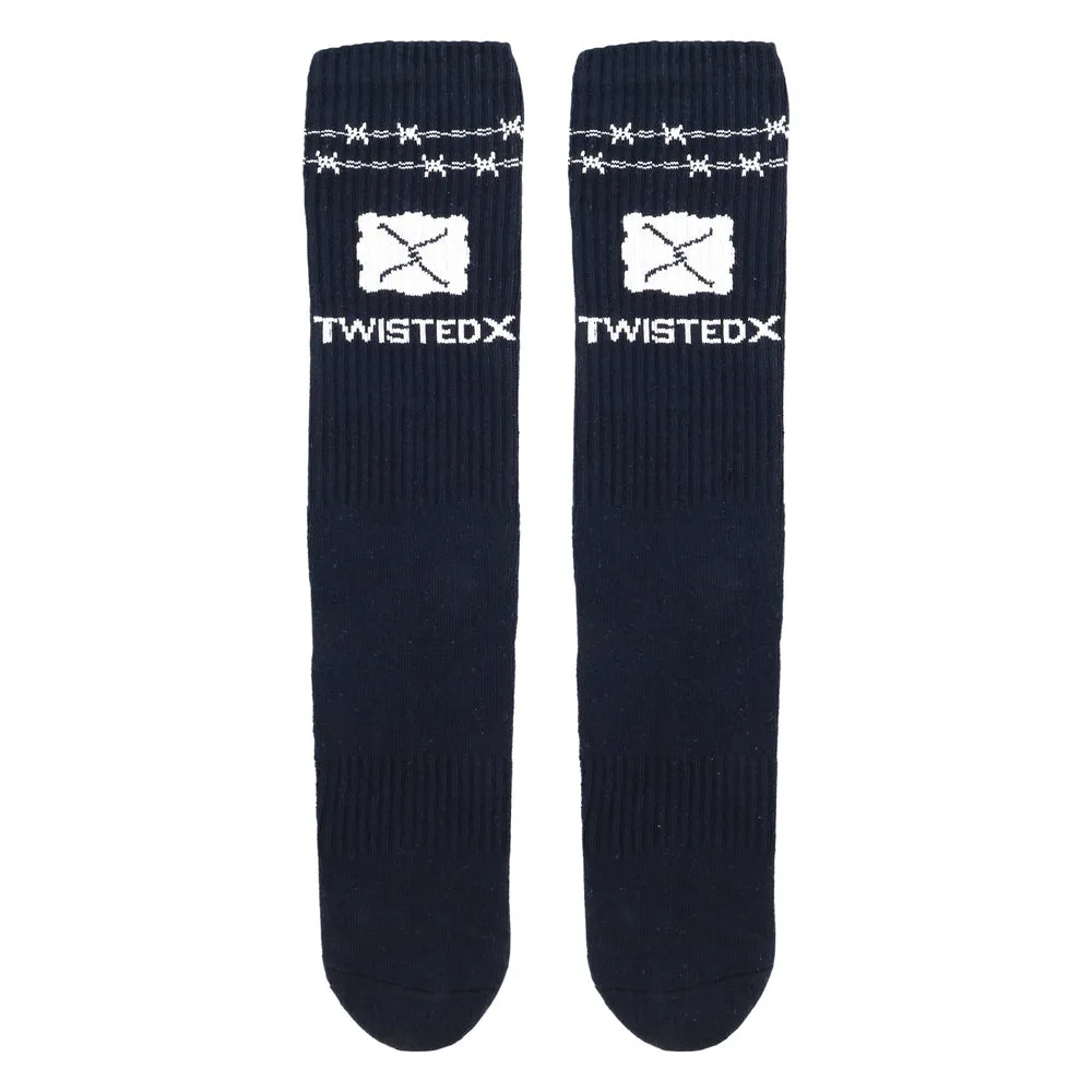 Twisted X Barbed Wire Socks