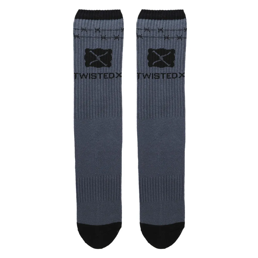 Twisted X Barbed Wire Socks