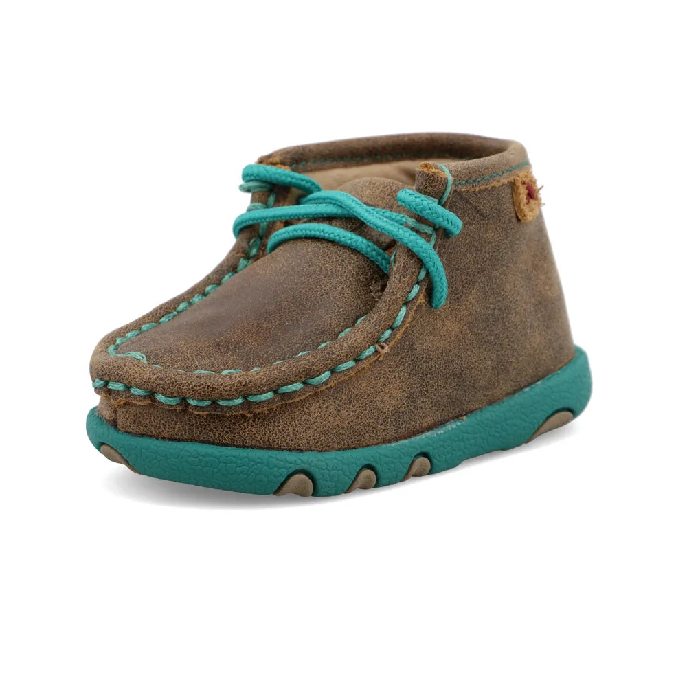 Twisted X Chukka Driving Moc Bomber / Turquoise