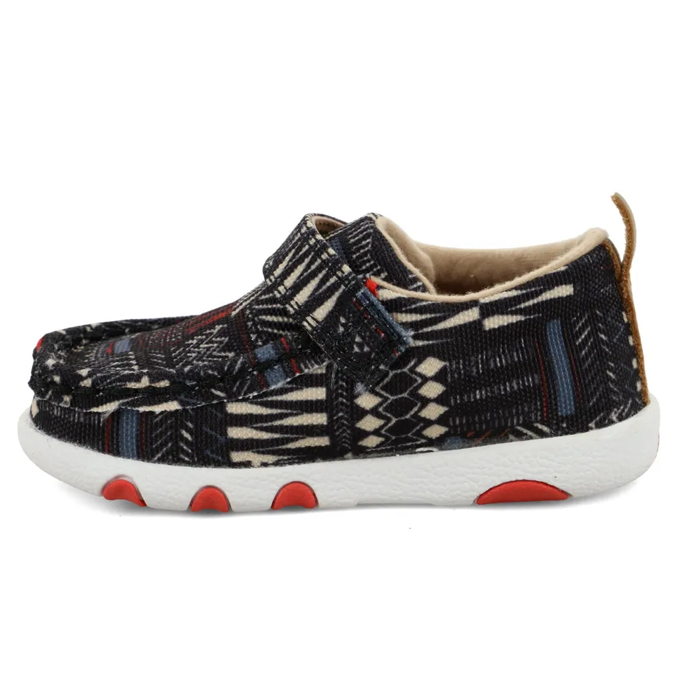 Twisted X Driving Moc Black Multi