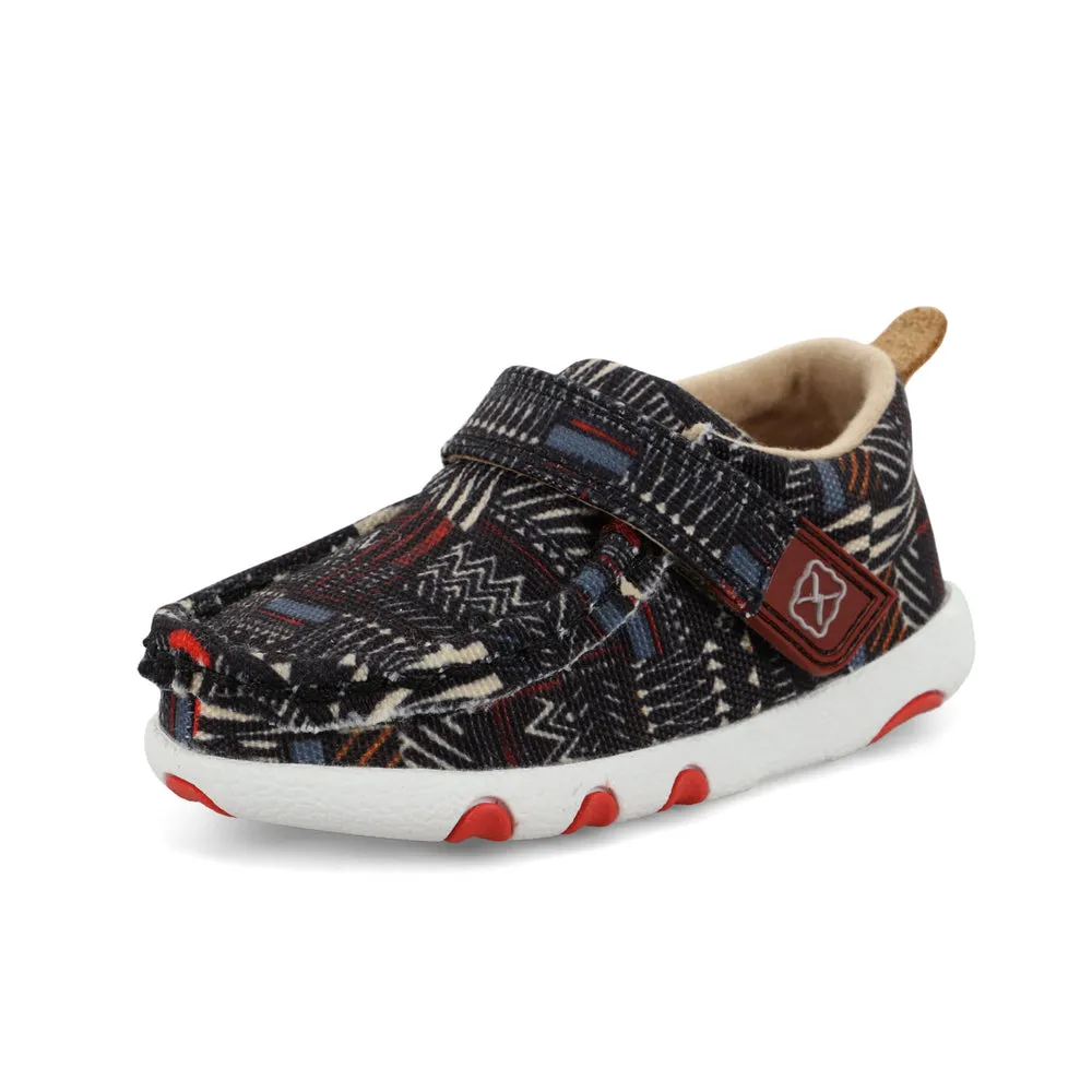 Twisted X Driving Moc Black Multi