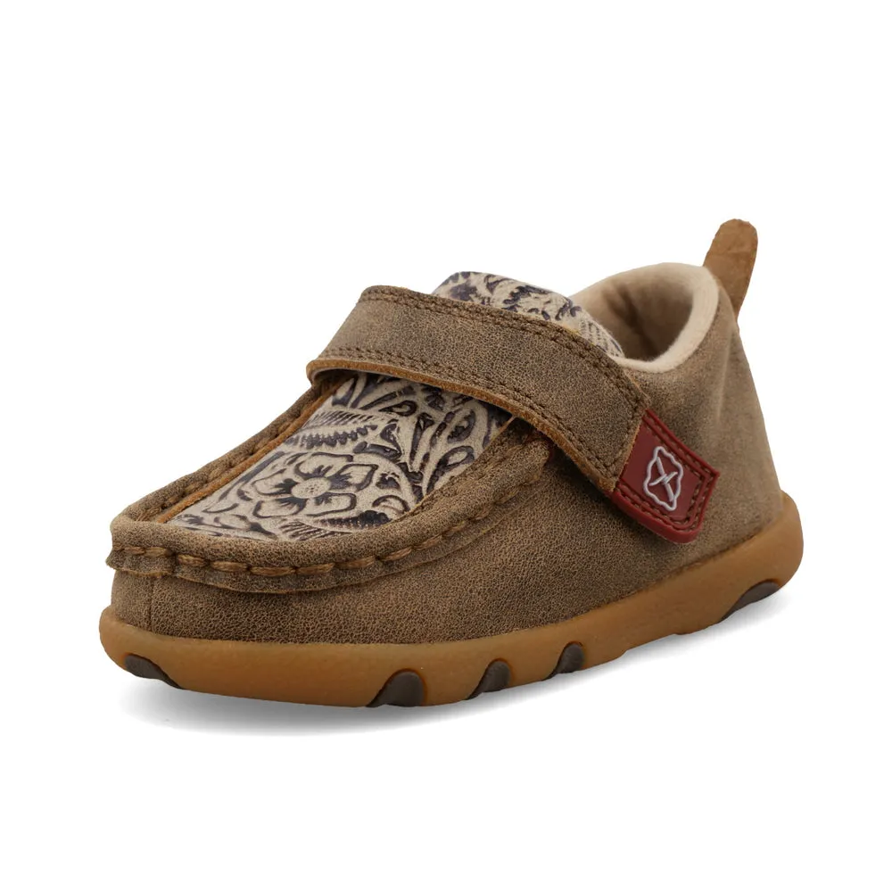Twisted X Driving Moc Bomber / Nude Print