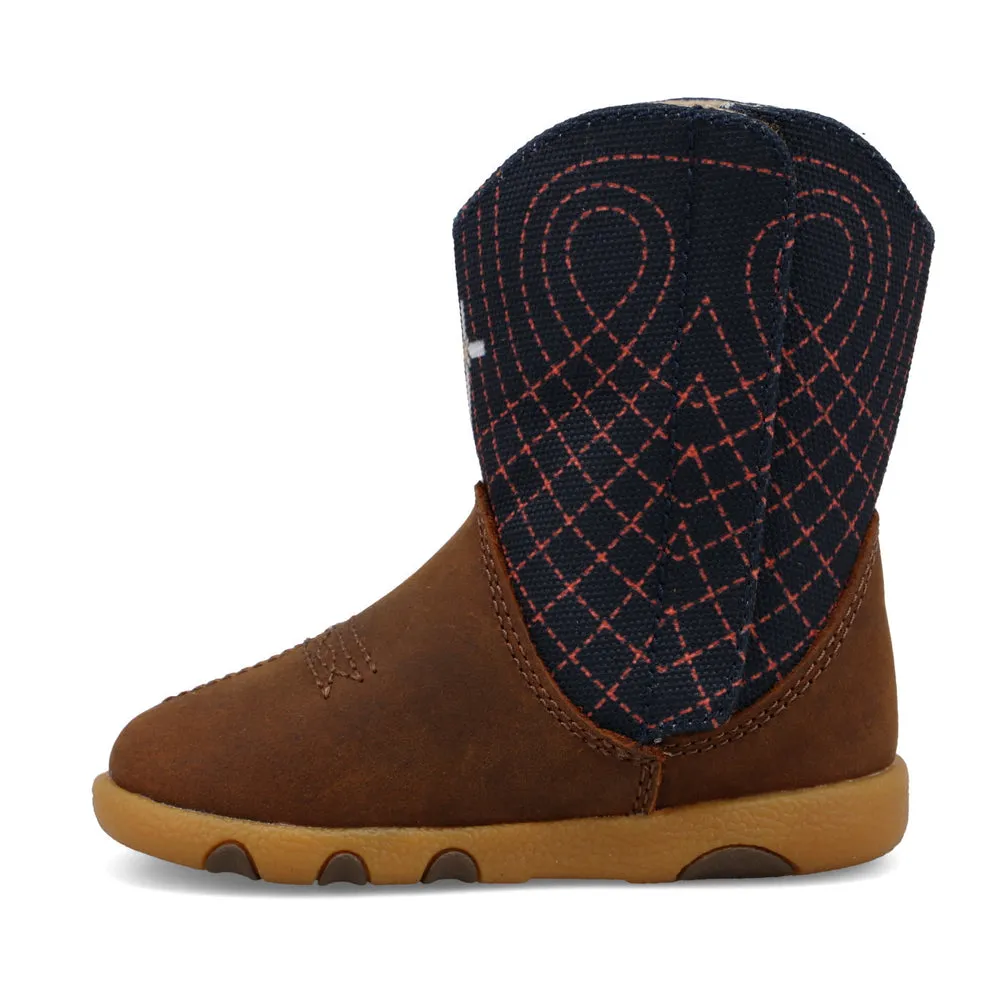 Twisted X Driving Moc Boot Mocha / Navy