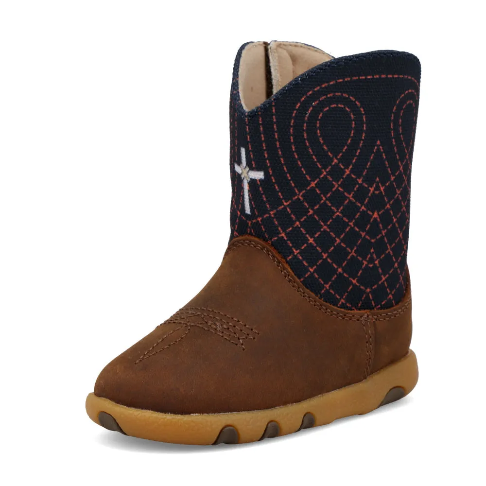 Twisted X Driving Moc Boot Mocha / Navy