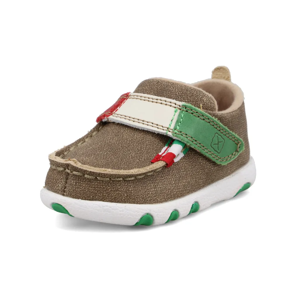 Twisted X Driving Moc Dusty Tan / Multi