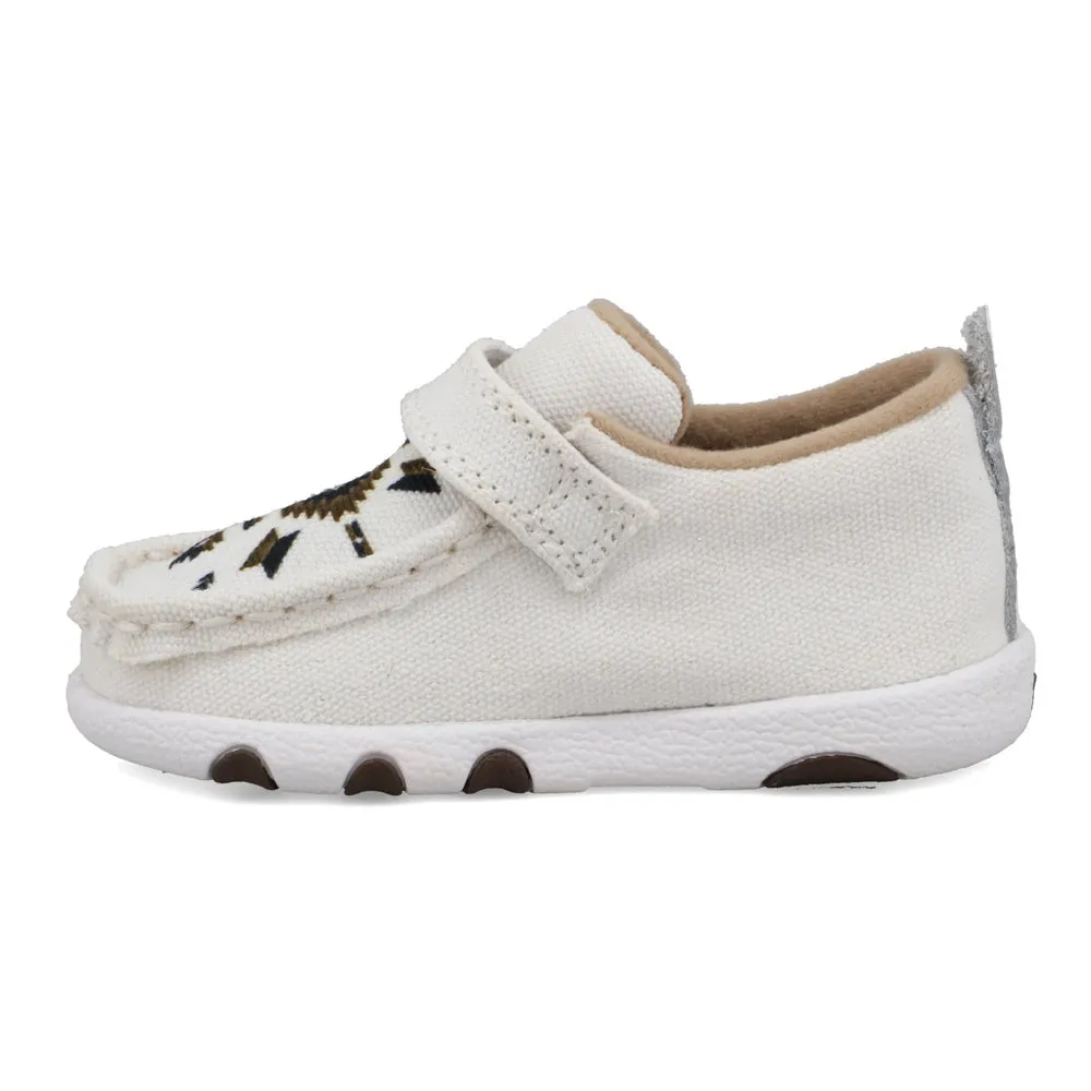 Twisted X Driving Moc White Multi