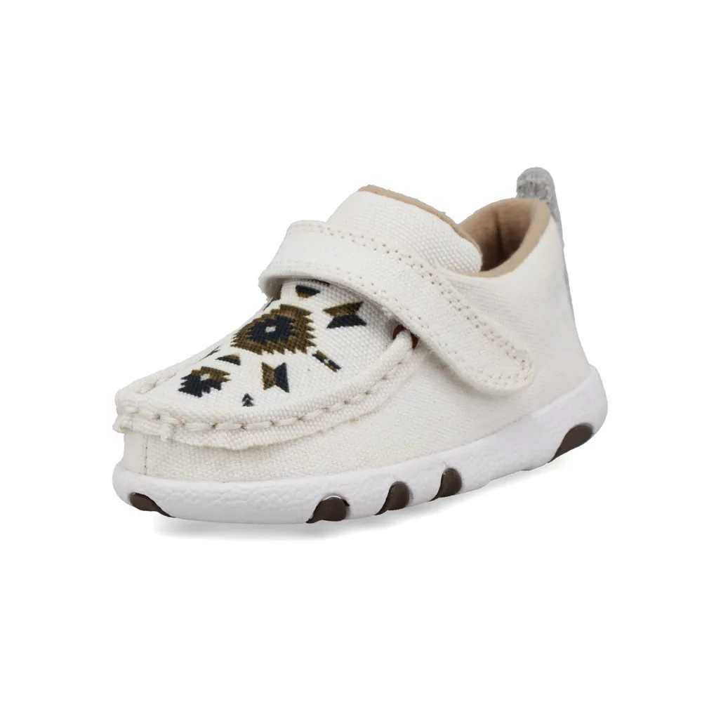 Twisted X Driving Moc White Multi