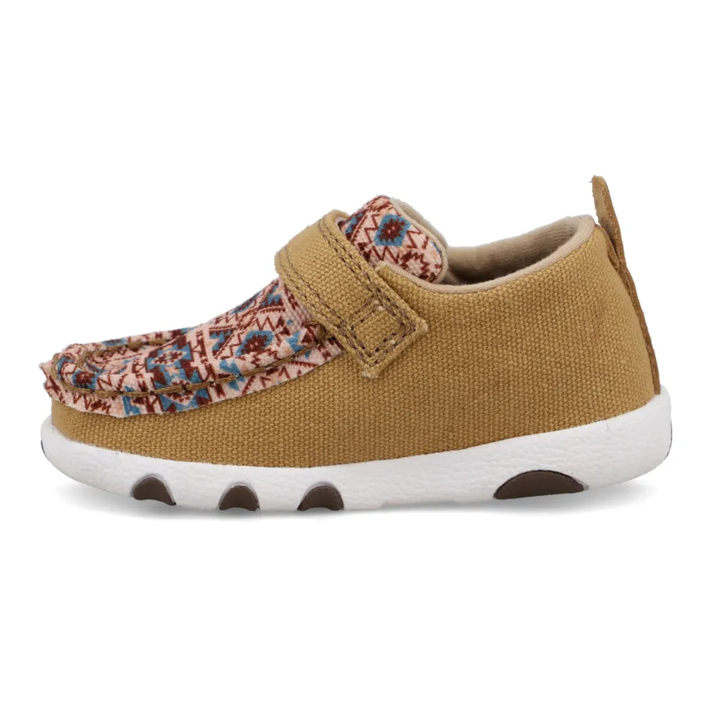 Twisted X Hooey® Driving Moc Beeswax / Aztec Multi