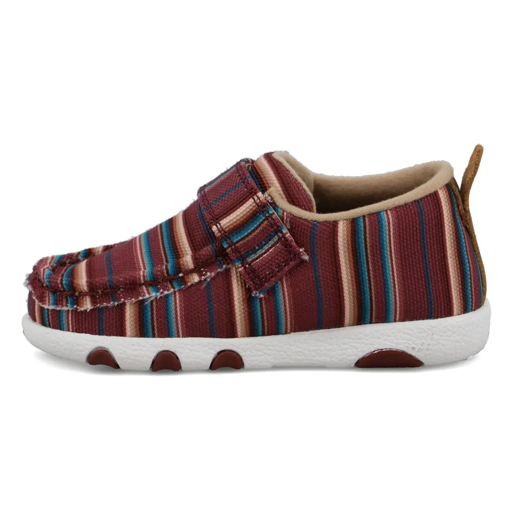 Twisted X Hooey® Driving Moc Mauve Serape