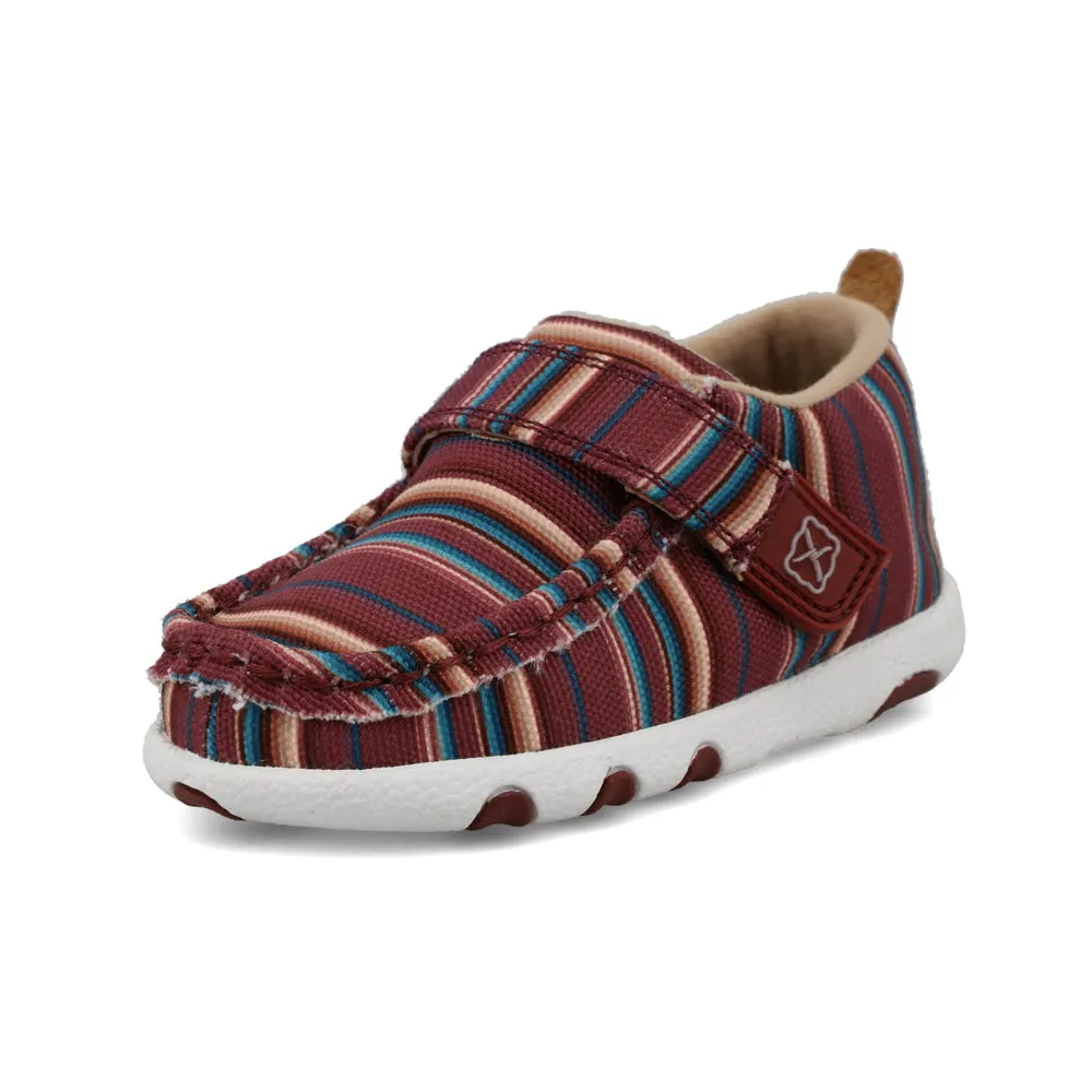 Twisted X Hooey® Driving Moc Mauve Serape