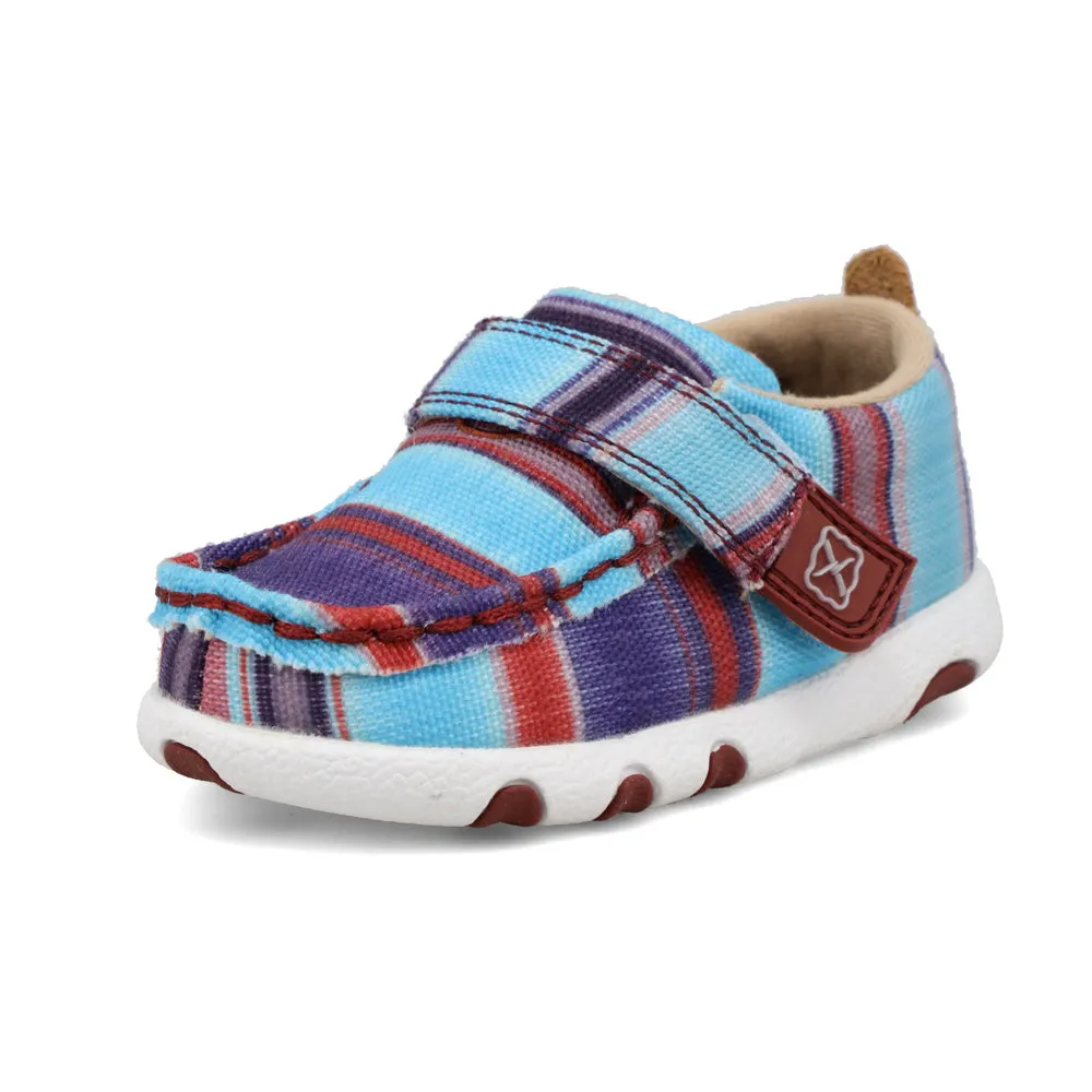 Twisted X Hooey® Driving Moc Blue Multi