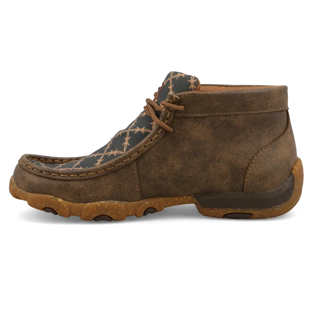 Twisted X Chukka Driving Moc Bomber / Pine