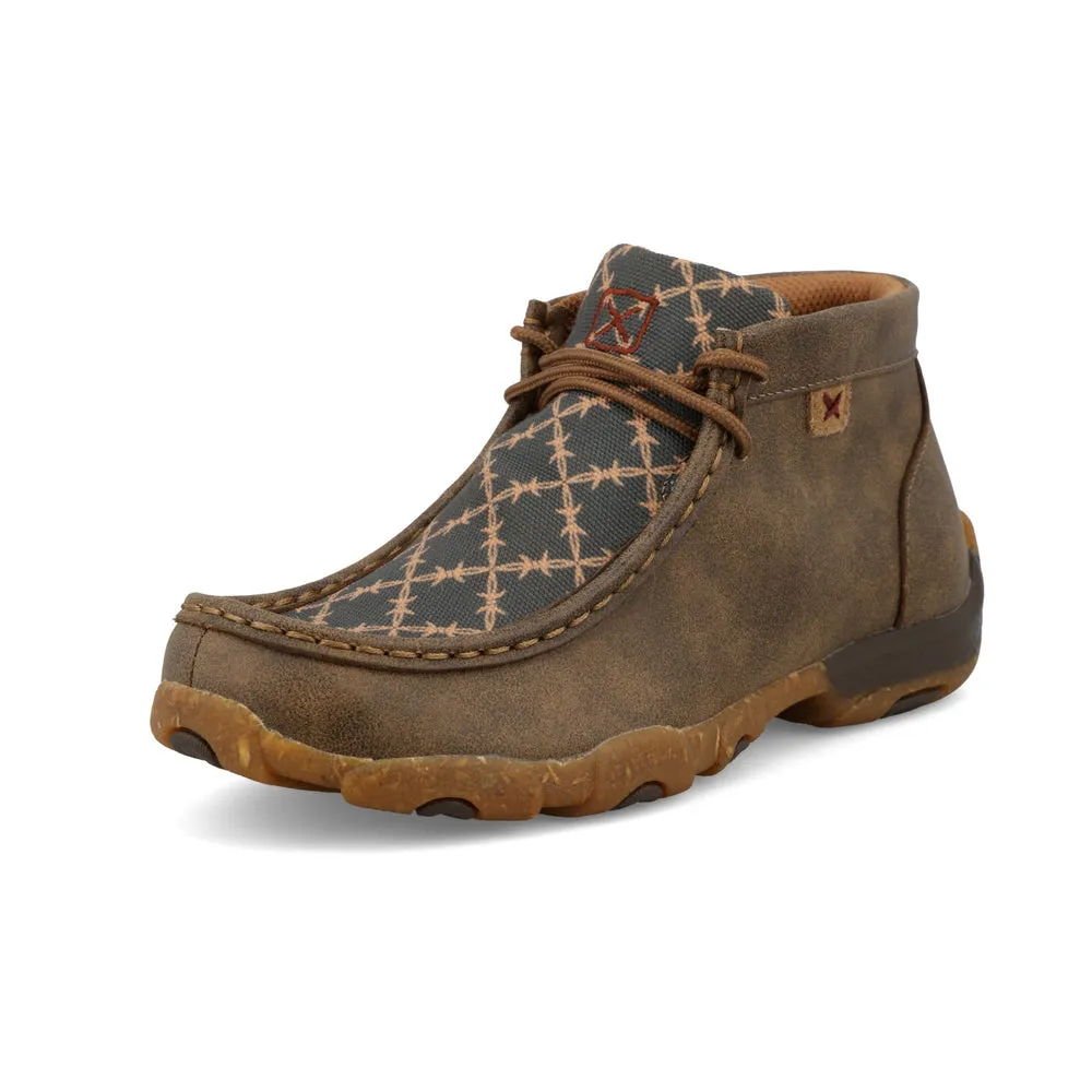 Twisted X Chukka Driving Moc Bomber / Pine