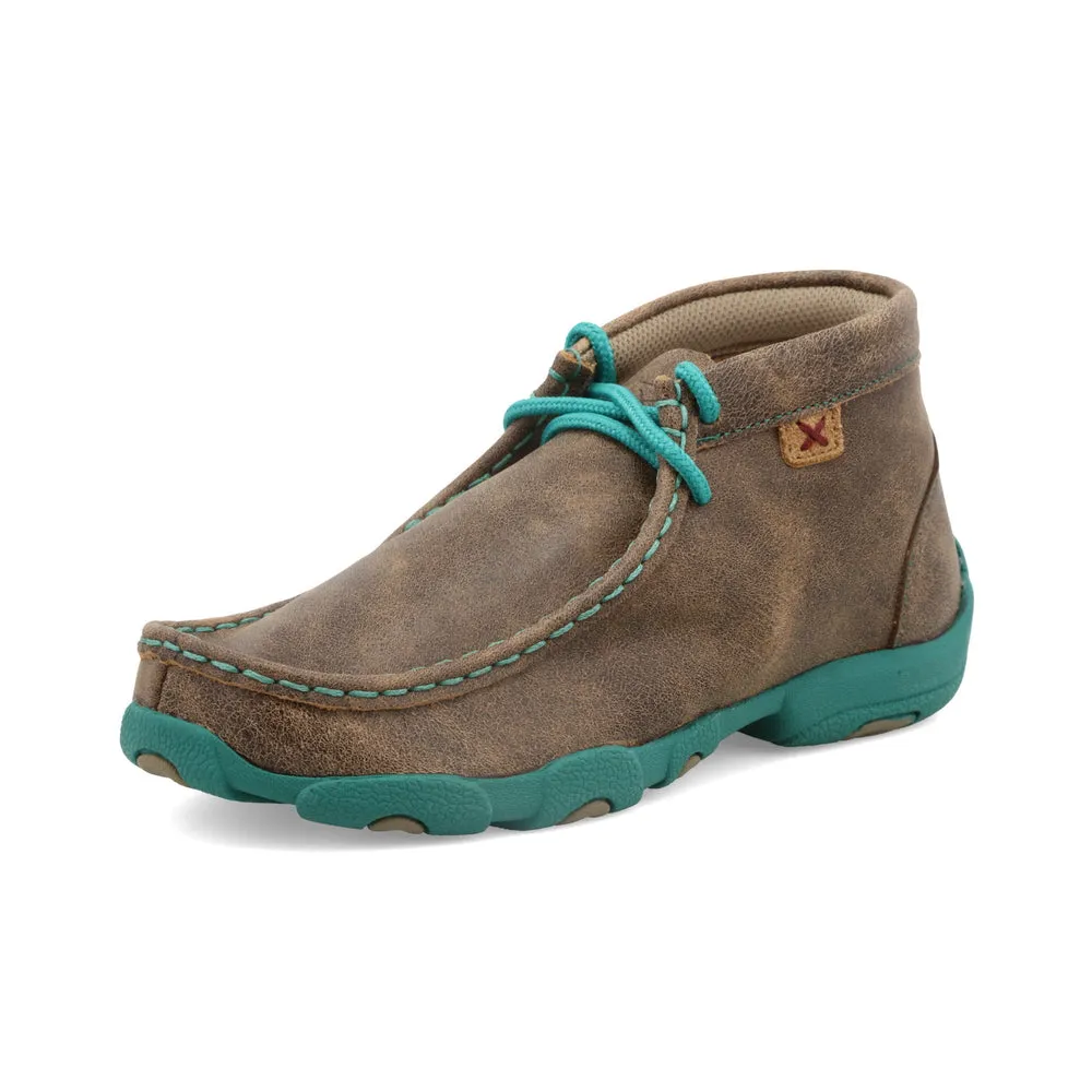 Twisted X Chukka Driving Moc Bomber / Turquoise