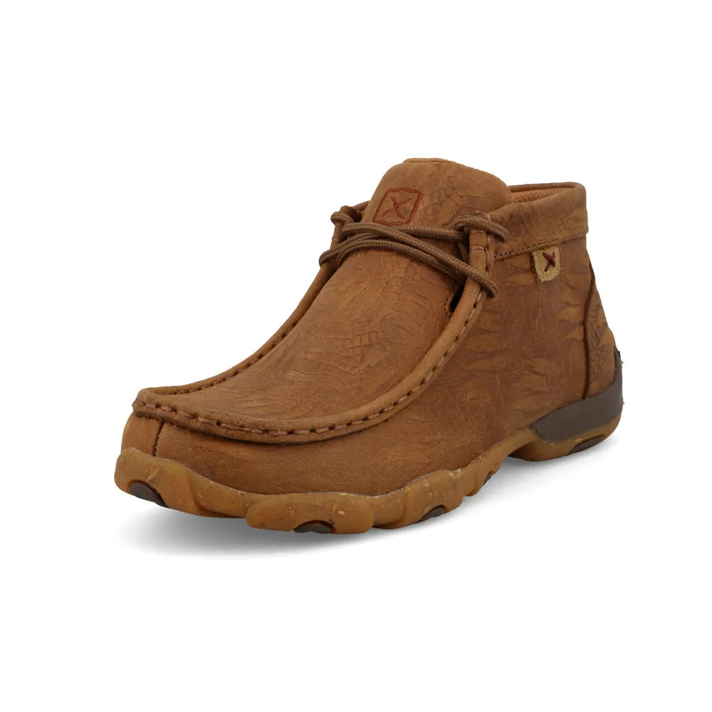 Twisted X Chukka Driving Moc Caramel Café
