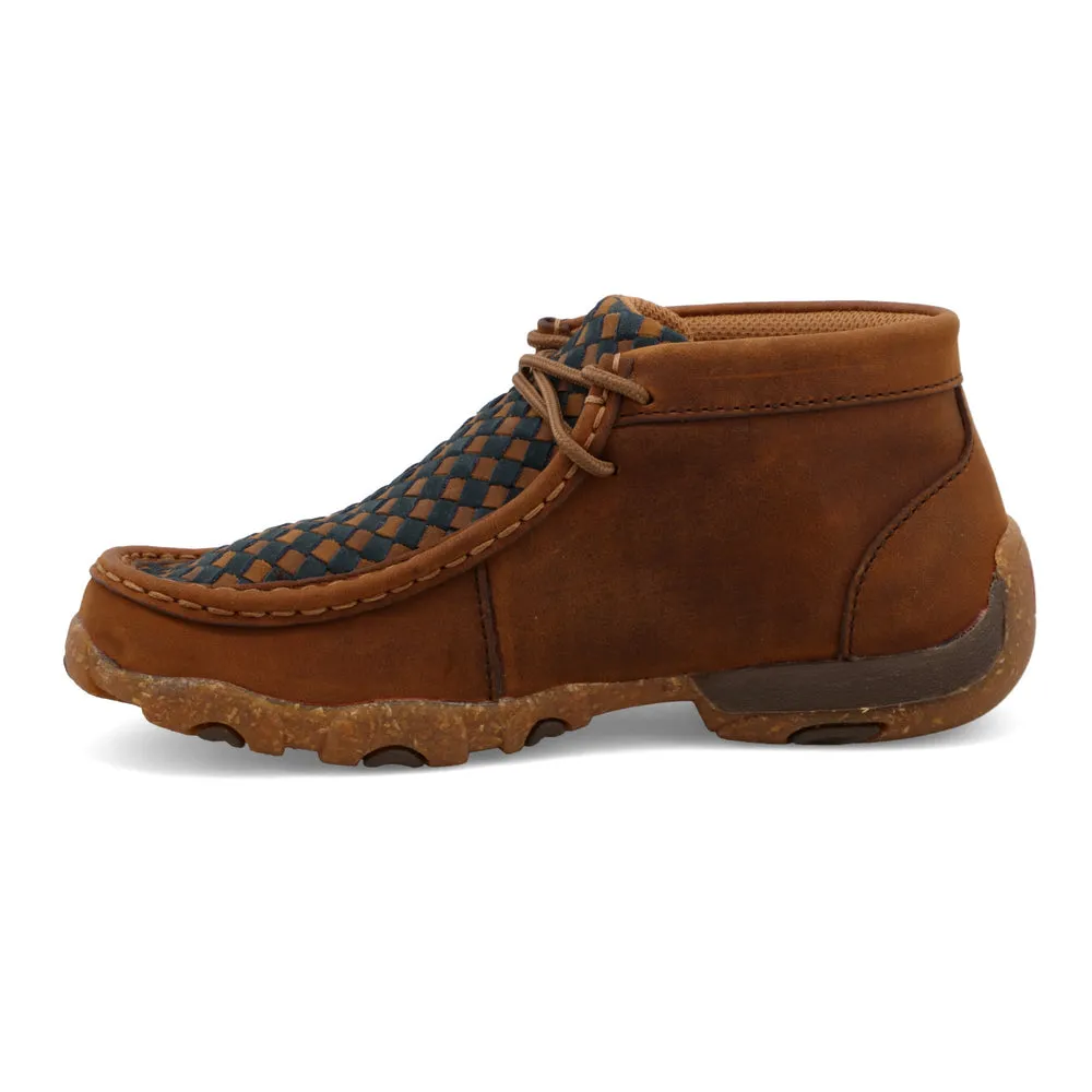 Twisted X Chukka Driving Moc Oiled Saddle / Midnight