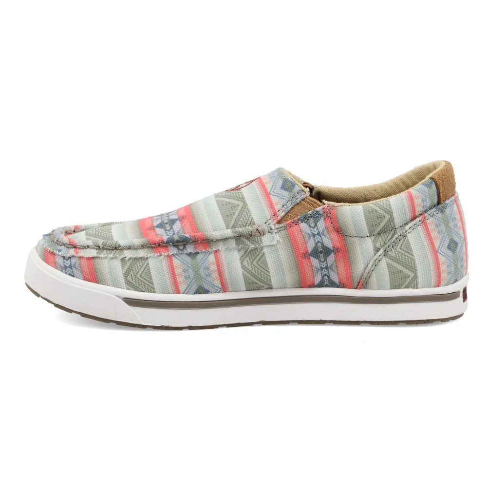 Twisted X Hooey® Slip-On Loper Pink Multi