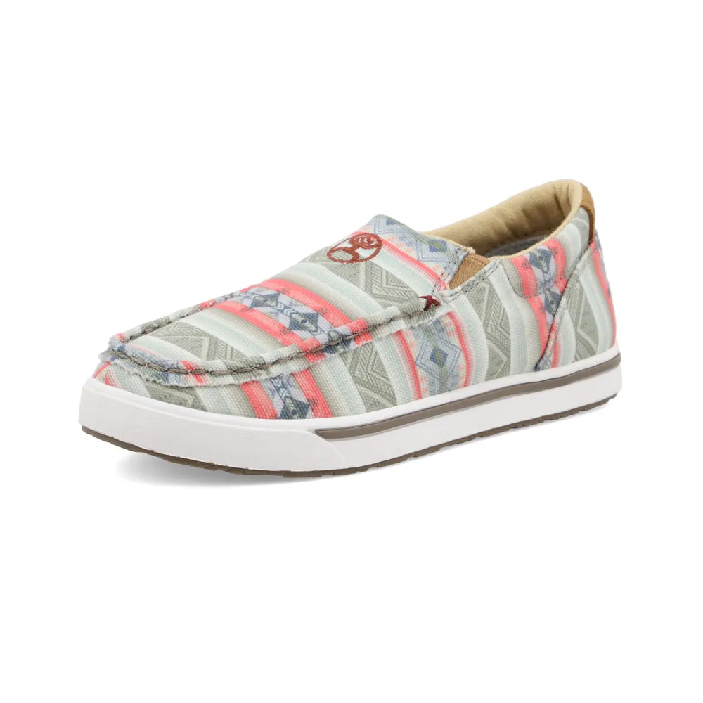 Twisted X Hooey® Slip-On Loper Pink Multi