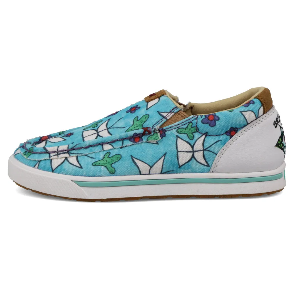 Twisted X Slip-On Kicks Aqua Multi