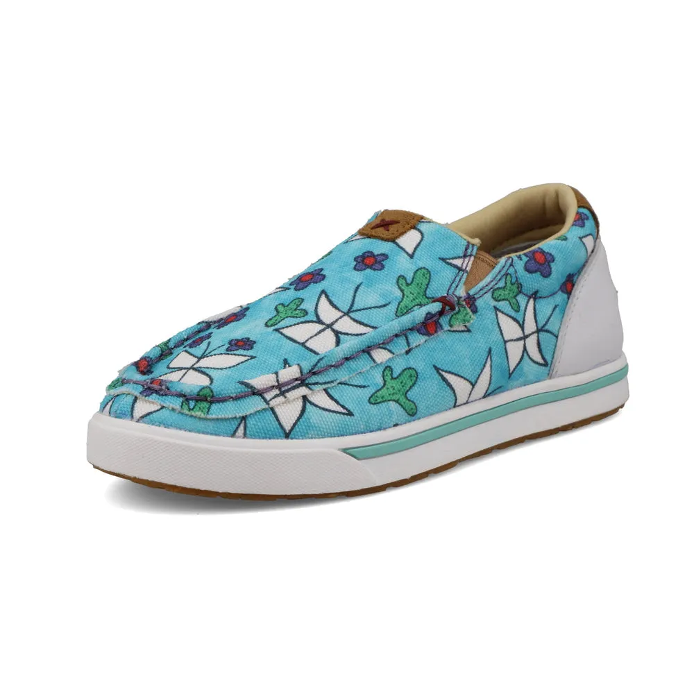Twisted X Slip-On Kicks Aqua Multi