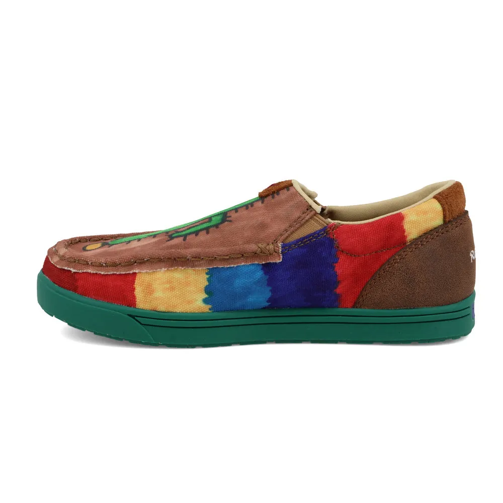 Twisted X Slip-On Kicks Brown / Multi