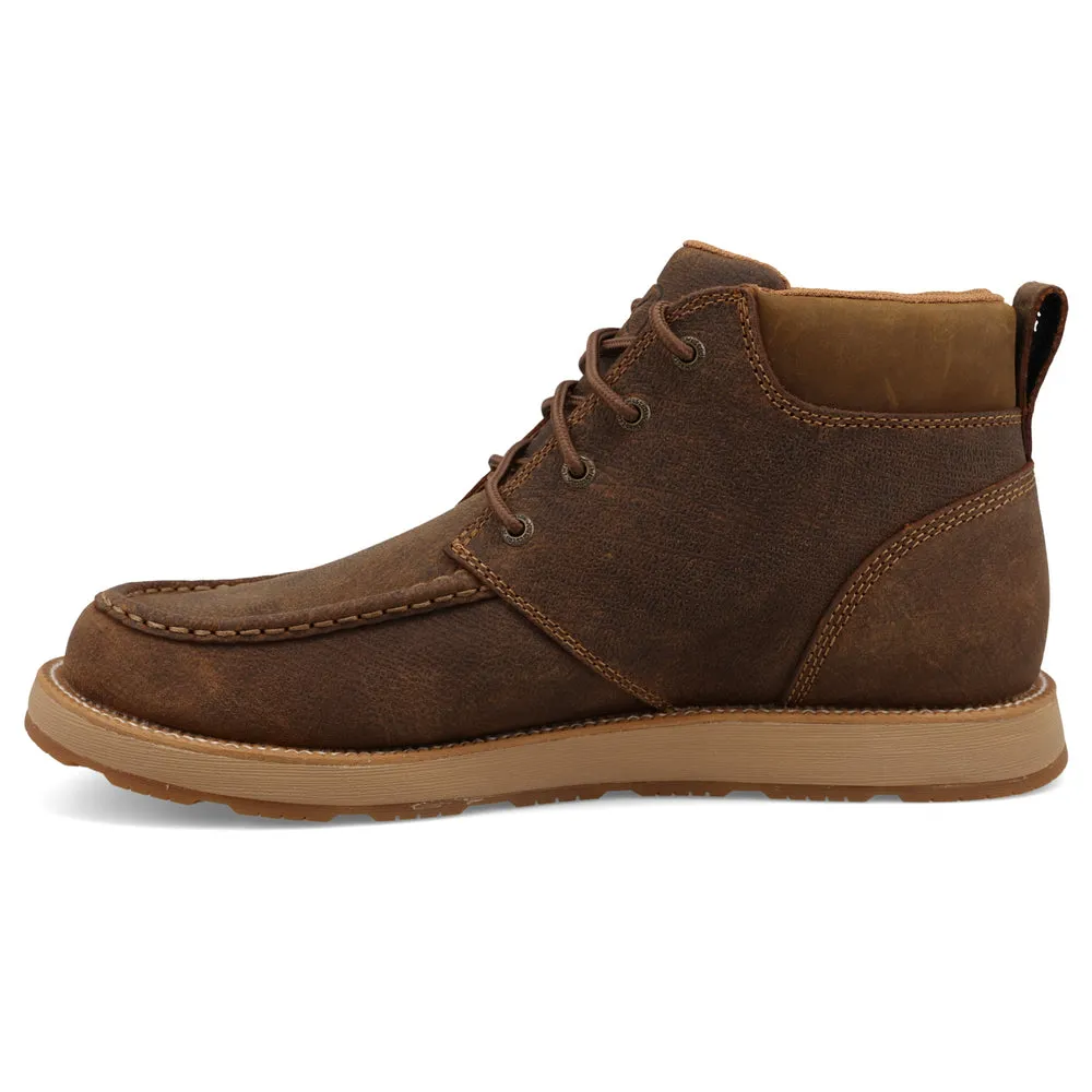 Twisted X 6″ CellStretch® Wedge Sole Boot Brunette / Spice
