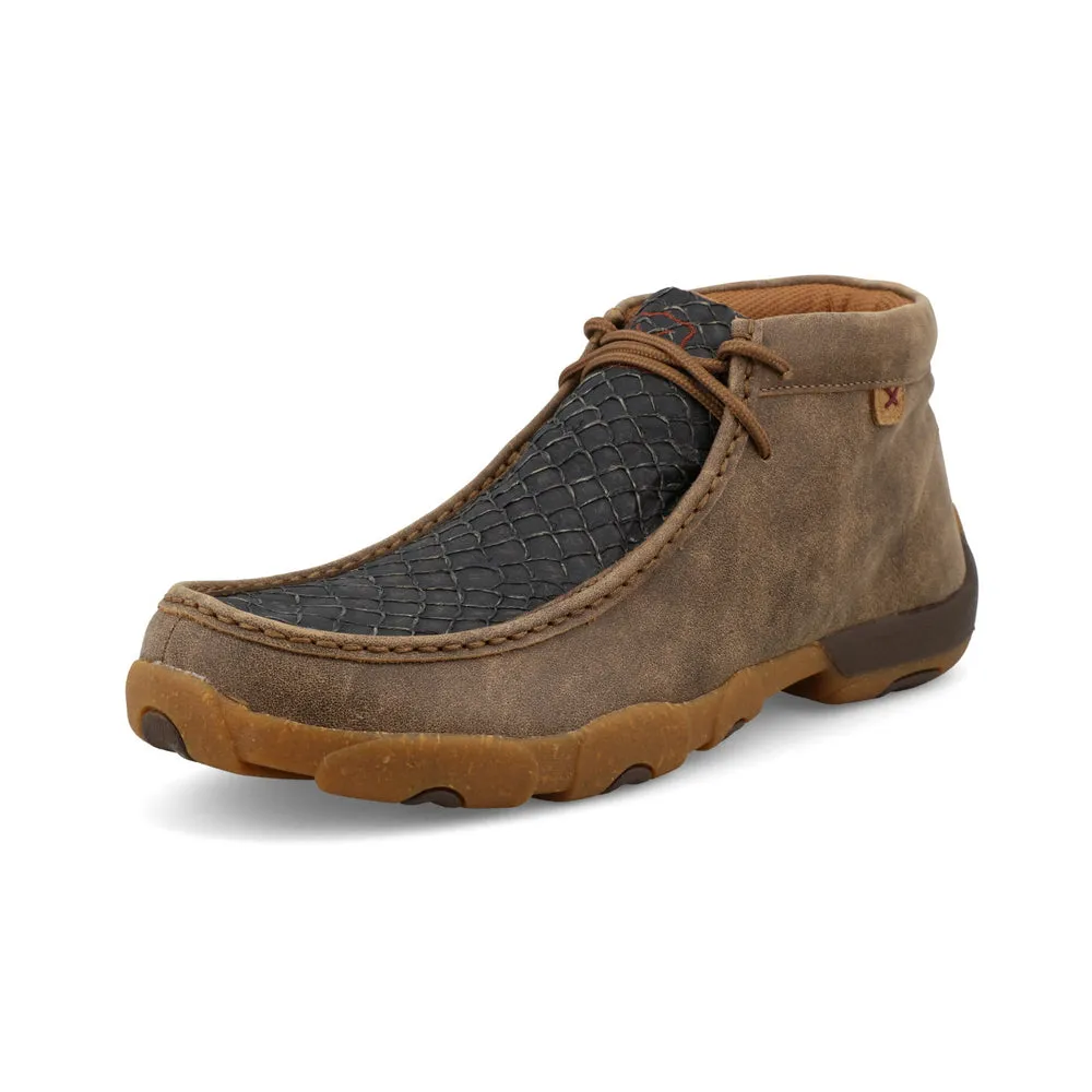 Twisted X Chukka Driving Moc Black / Bomber