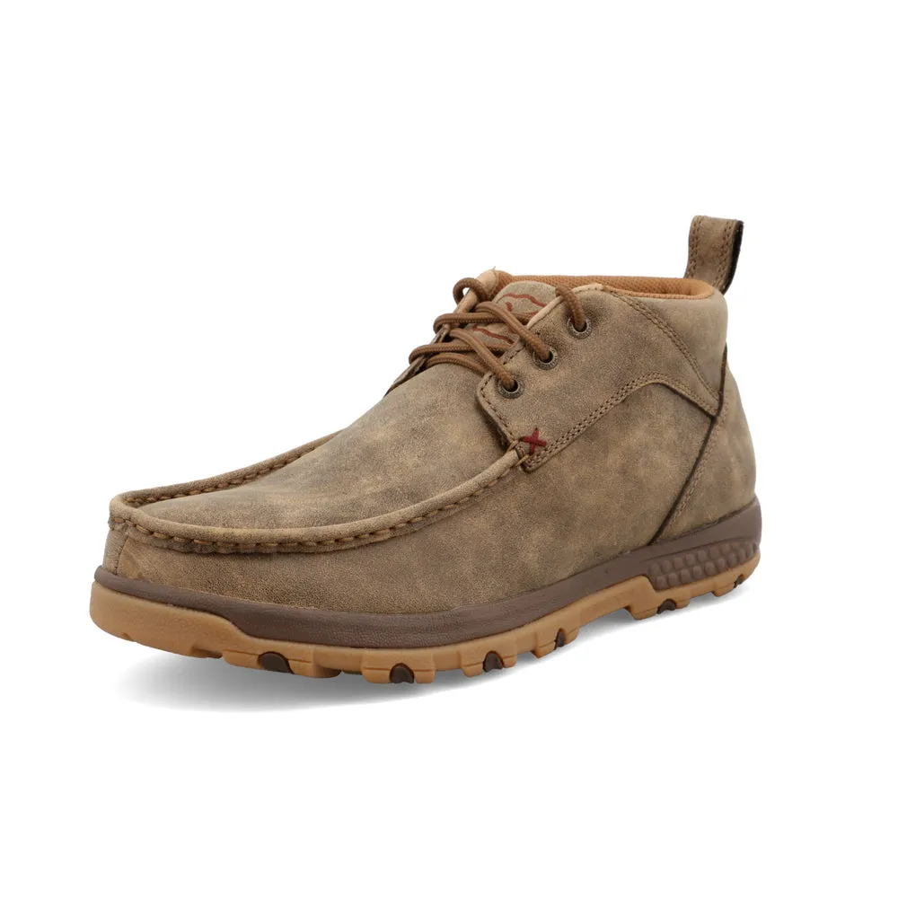 Twisted X Chukka Driving Moc Bomber