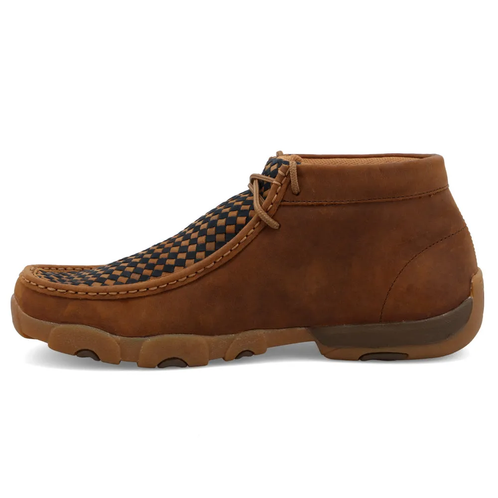 Twisted X Chukka Driving Moc Oiled Saddle / Midnight