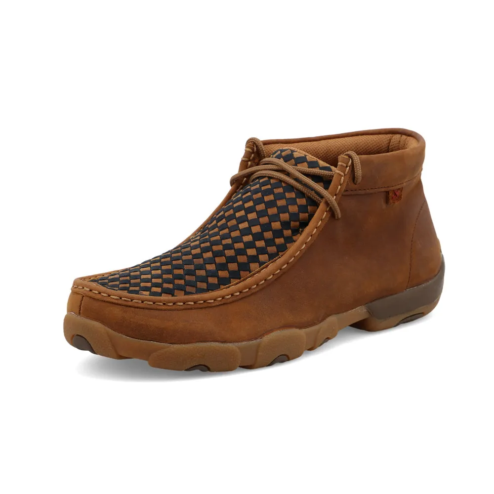 Twisted X Chukka Driving Moc Oiled Saddle / Midnight