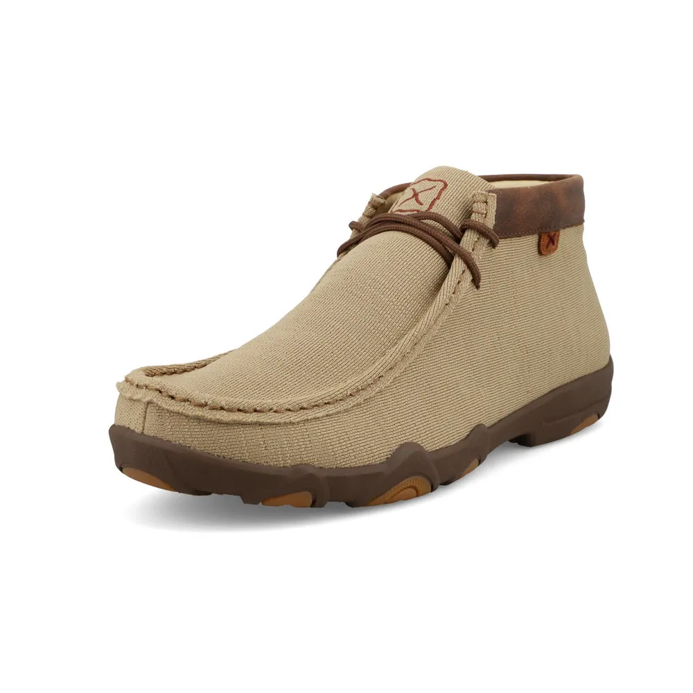 Twisted X Chukka UltraLite X™ Driving Moc Khaki / Brown