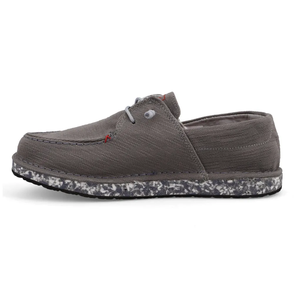 Twisted X Circular Project™ Boat Shoe Grey