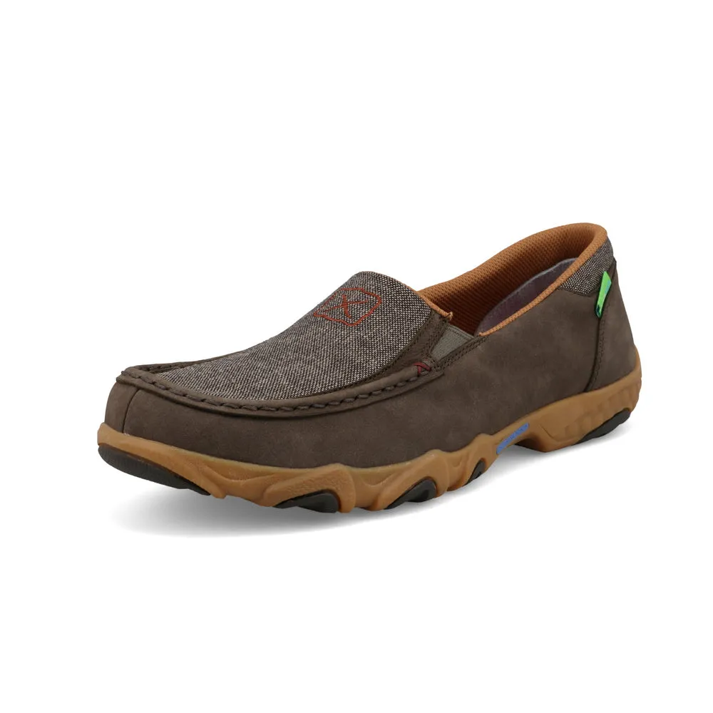 Twisted X Slip-On Driving Moc Eco Dust / Cocoa