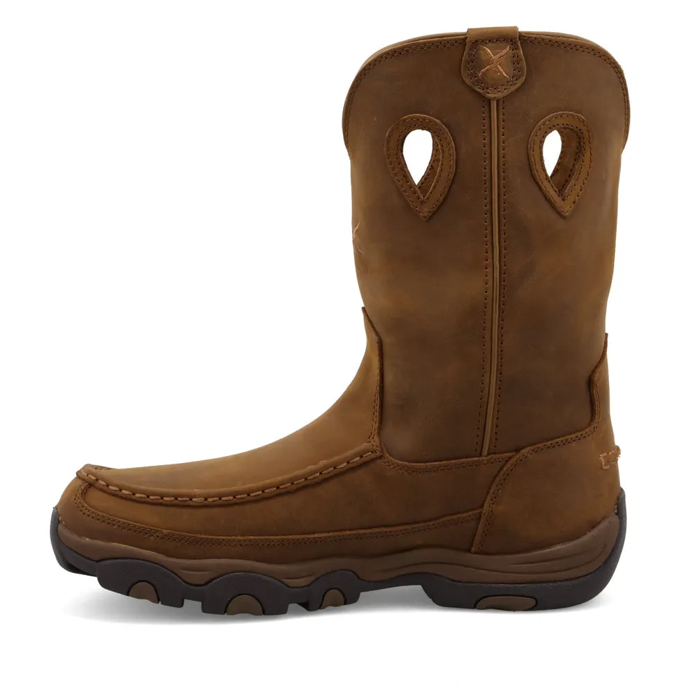 Twisted X 11″ Pull On Hiker Boot Distressed Saddle / Saddle