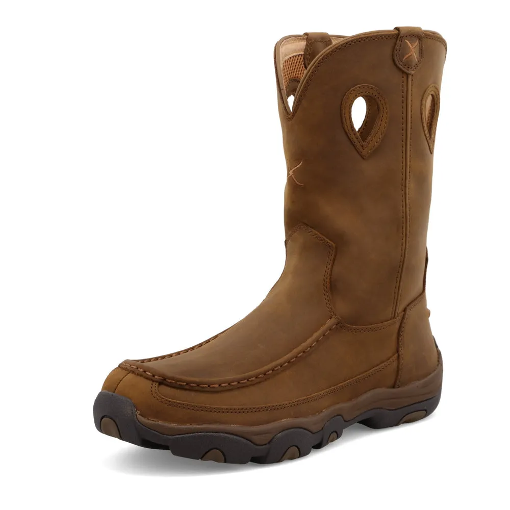 Twisted X 11″ Pull On Hiker Boot Distressed Saddle / Saddle