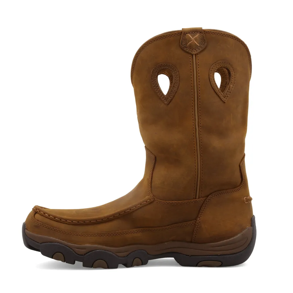 Twisted X 11″ Pull On Hiker Boot Distressed Saddle / Saddle