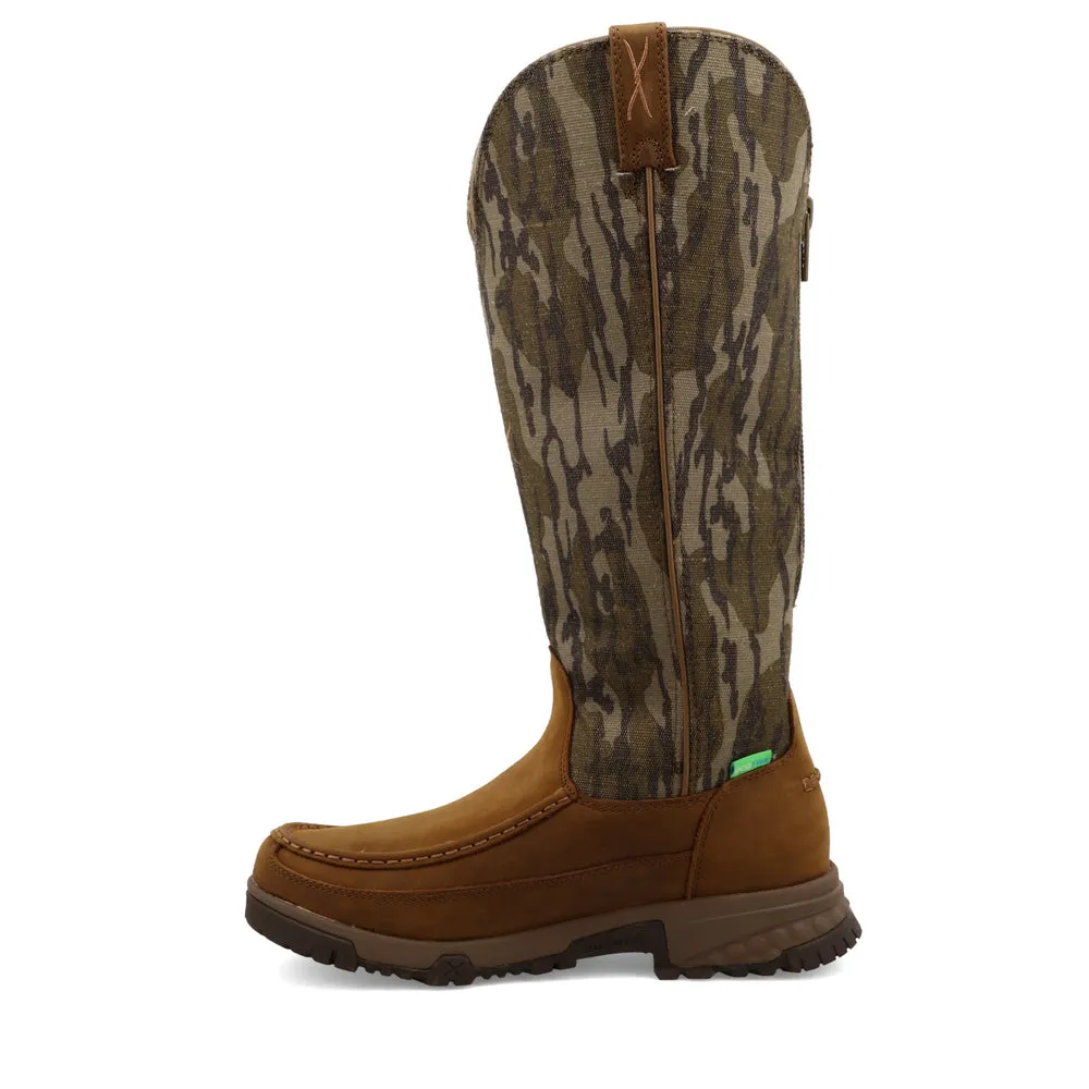 Twisted X 17″ Snake Boot Mossy Oak® Bottomland® Camo / Brown