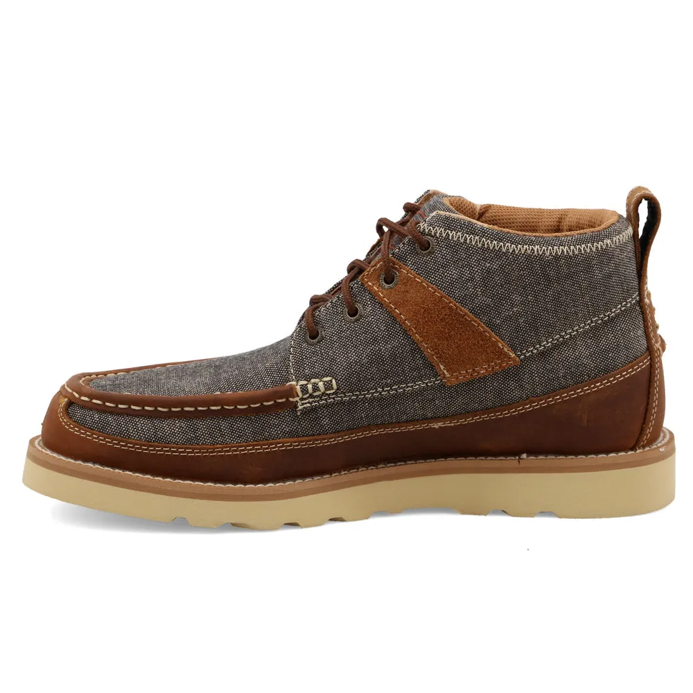 Twisted X 4″ Wedge Sole Boot Dust / Brown