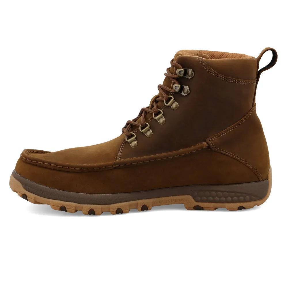 Twisted X 6″ Driving Moc Hiker Distressed Saddle