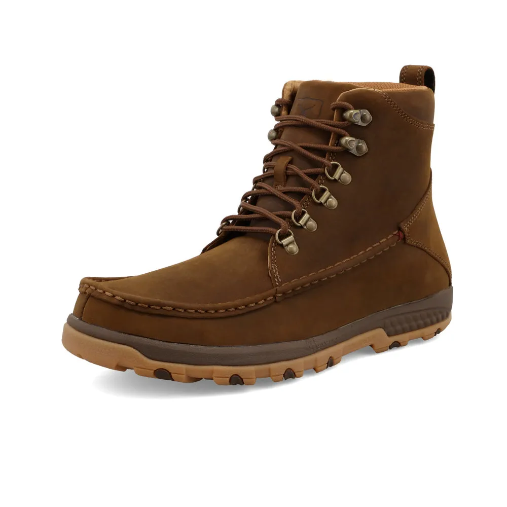 Twisted X 6″ Driving Moc Hiker Distressed Saddle