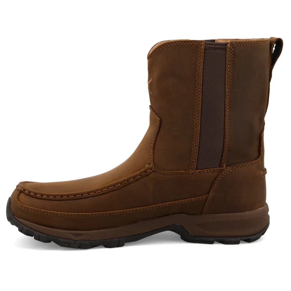 Twisted X 8″ Pull On Hiker Boot Distressed Saddle / Saddle