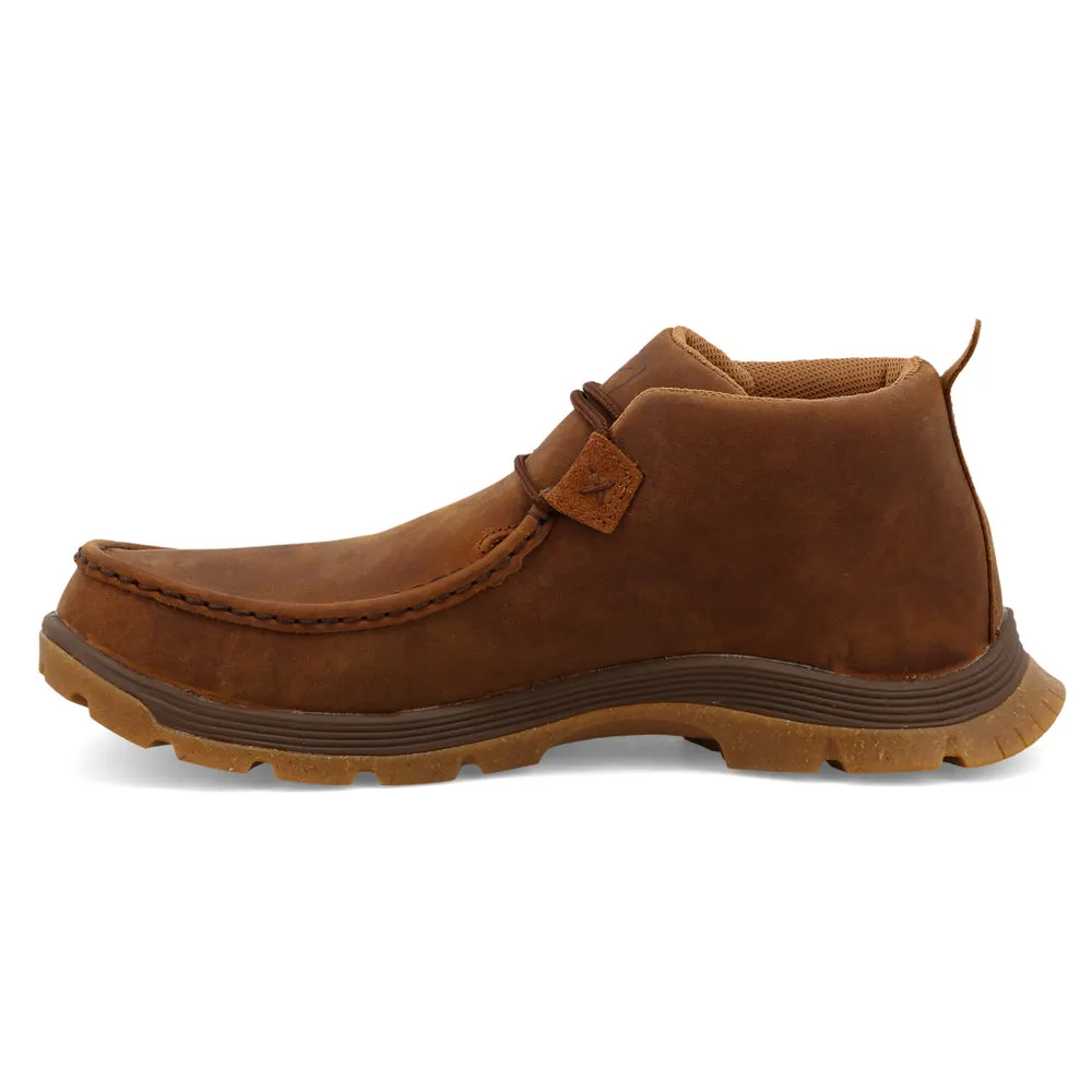 Twisted X Chukka Oblique Toe Oiled Saddle