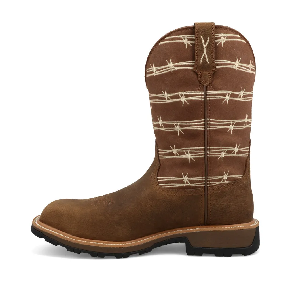 Twisted X 11″ UltraLite X™ Work Boot Bison / Mocha