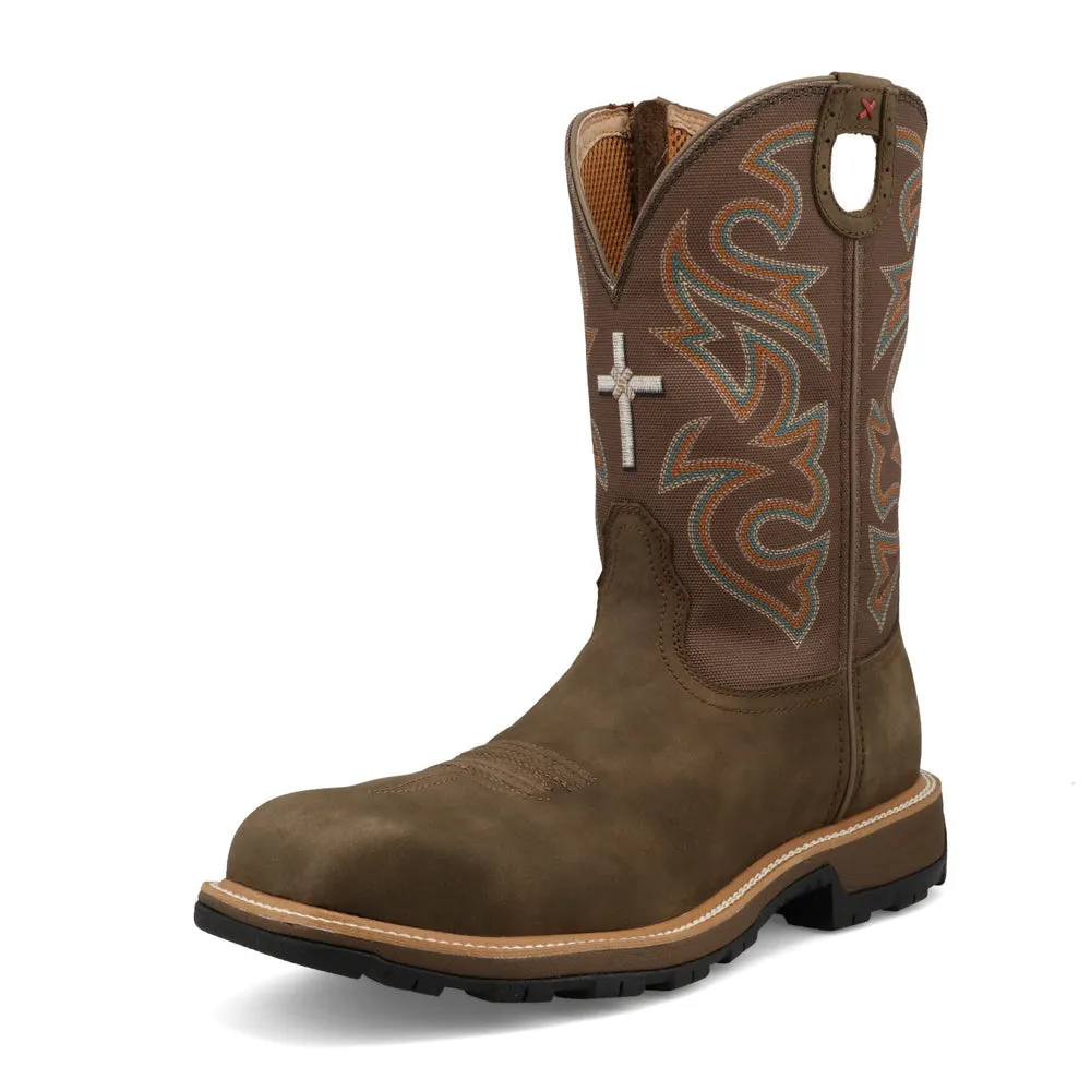 Twisted X 11″ UltraLite X™ Work Boot Taupe / Sable
