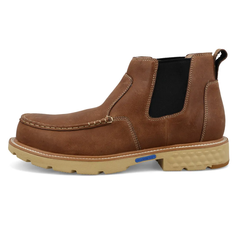 Twisted X 4″ Work Chelsea Boot Ginger